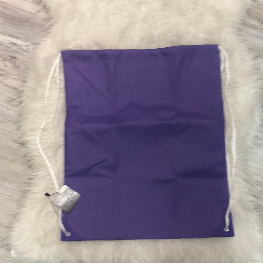 Large Purple String Bag
